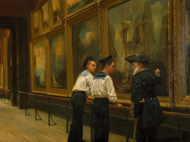1838-Edward Richard Taylor - Fu una vittoria memorabile, 1883 - Museo e Galleria d'Arte di Birmingham